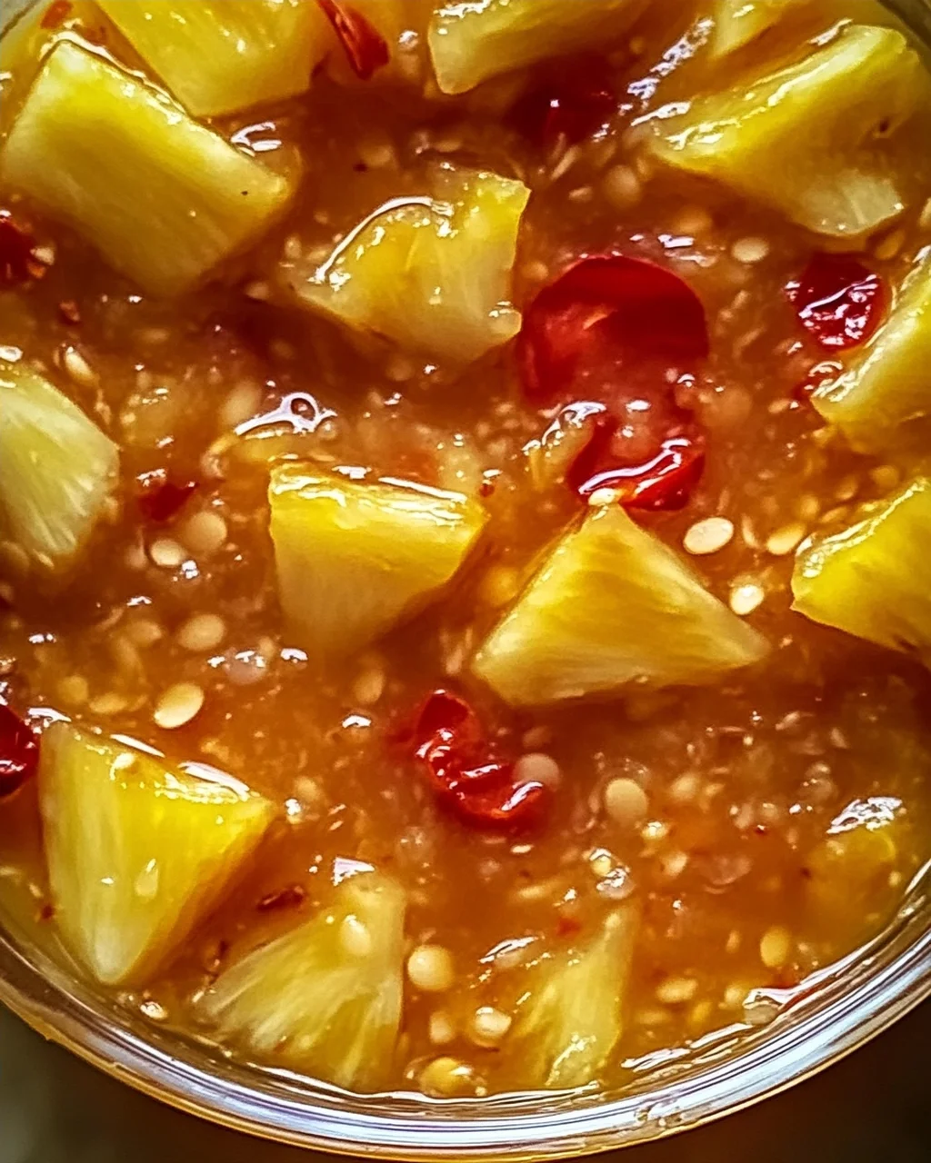 Ananas Habanero scharfe Soße für jeden Anlass