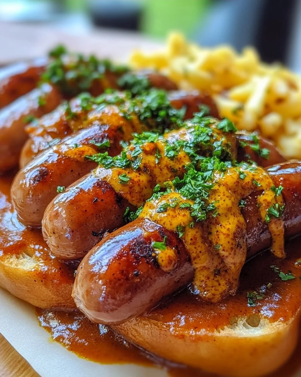 Authentische German Currywurst Rezept: Rindswurst-Genuss pur, alkoholfrei!