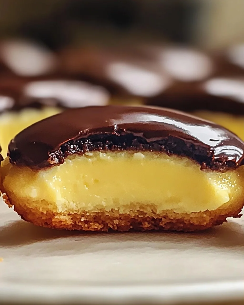 Boston Cream Pie Kekse Bissen für süße Genussmomente