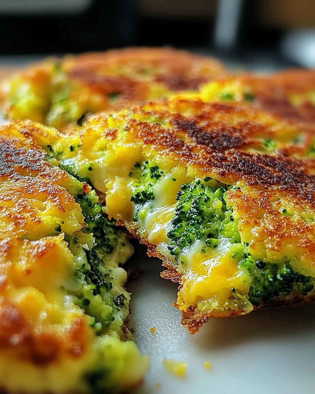 Brokkoli-Käse-Puffer