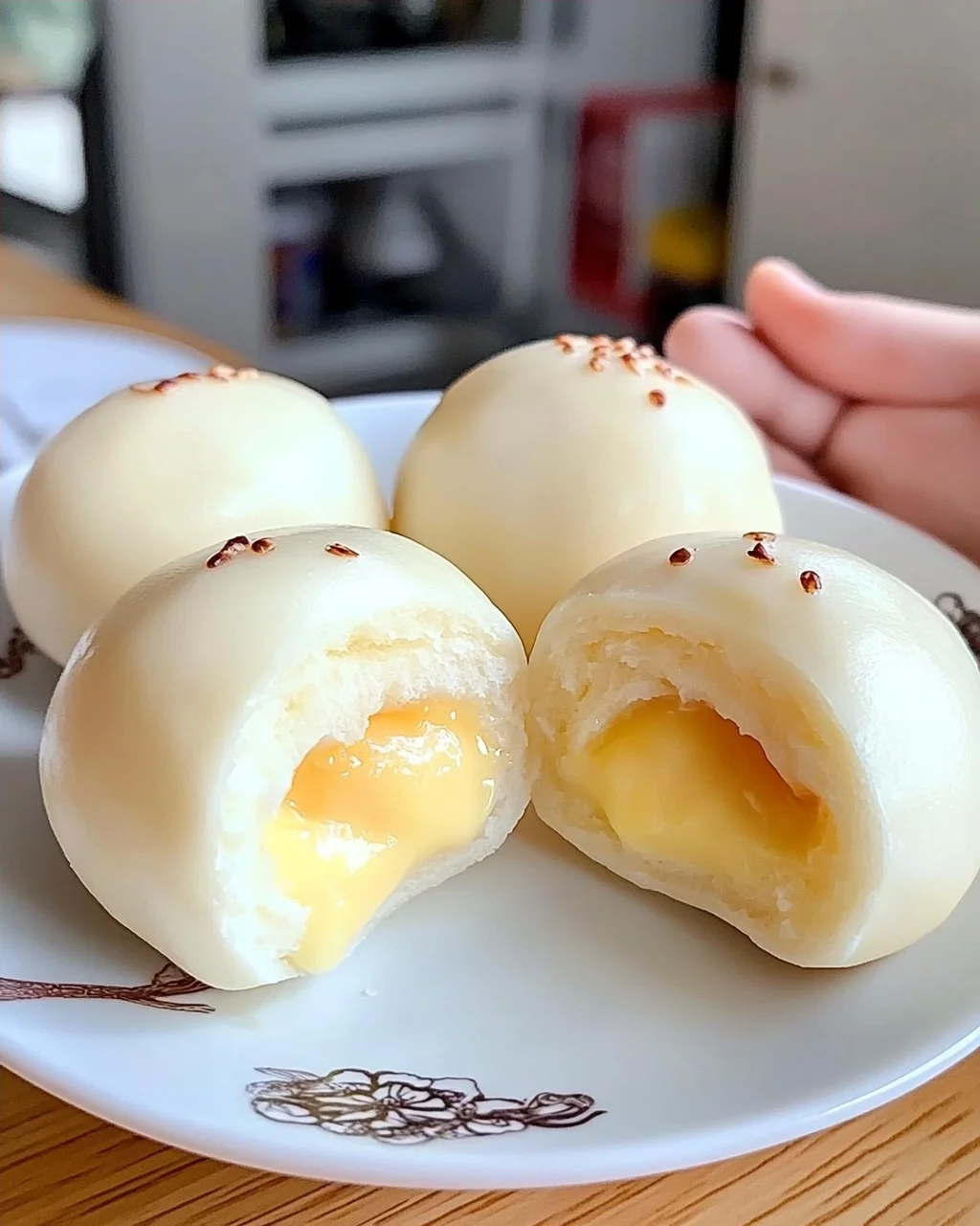 Chinesische gedämpfte Puddingbrötchen einfach selbst machen