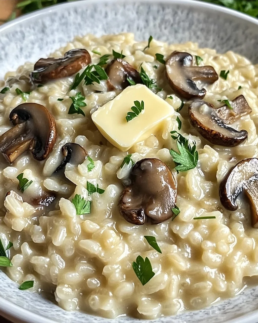 Cremiges Pilzrisotto für genussvolle Abende
