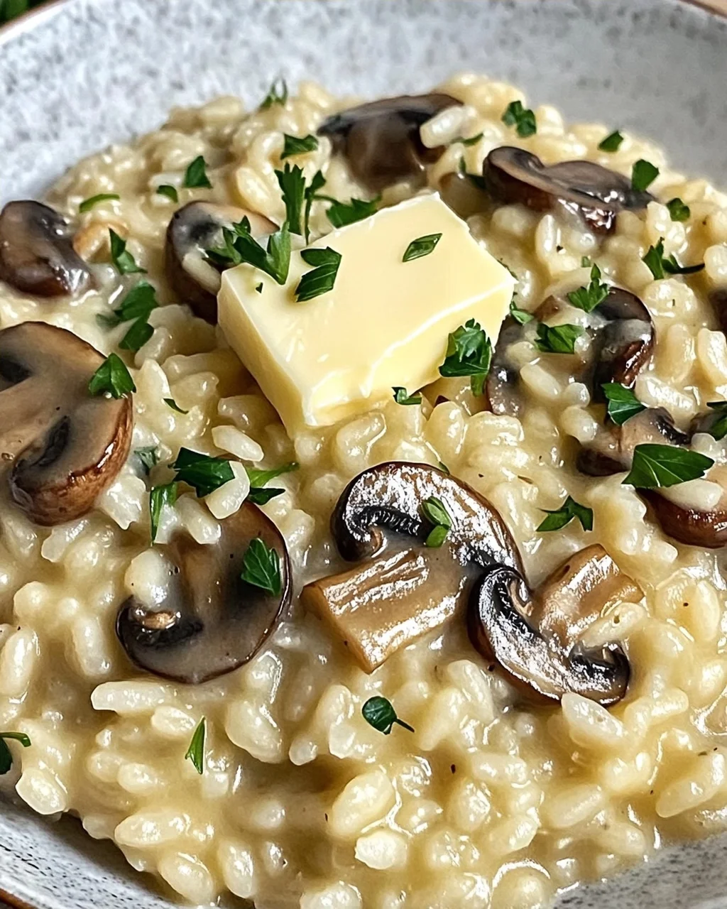 Cremiges Pilzrisotto für genussvolle Abende