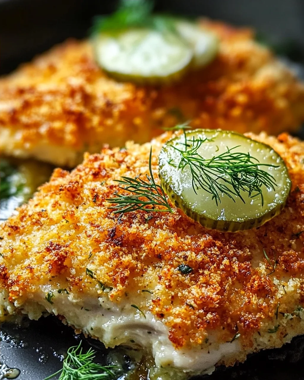 Dill Pickle Parmesan Hähnchen