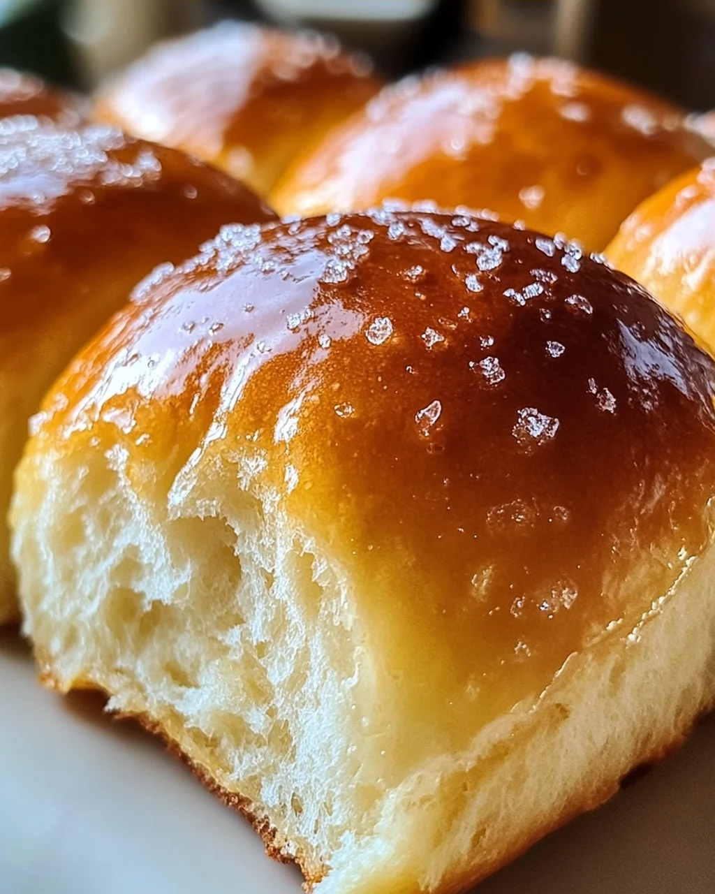 Fluffige Milchbrötchen