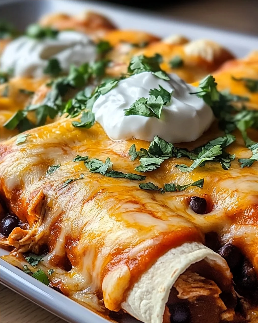 High Protein Chicken Enchiladas – Lecker & Nahrhaft genießen!