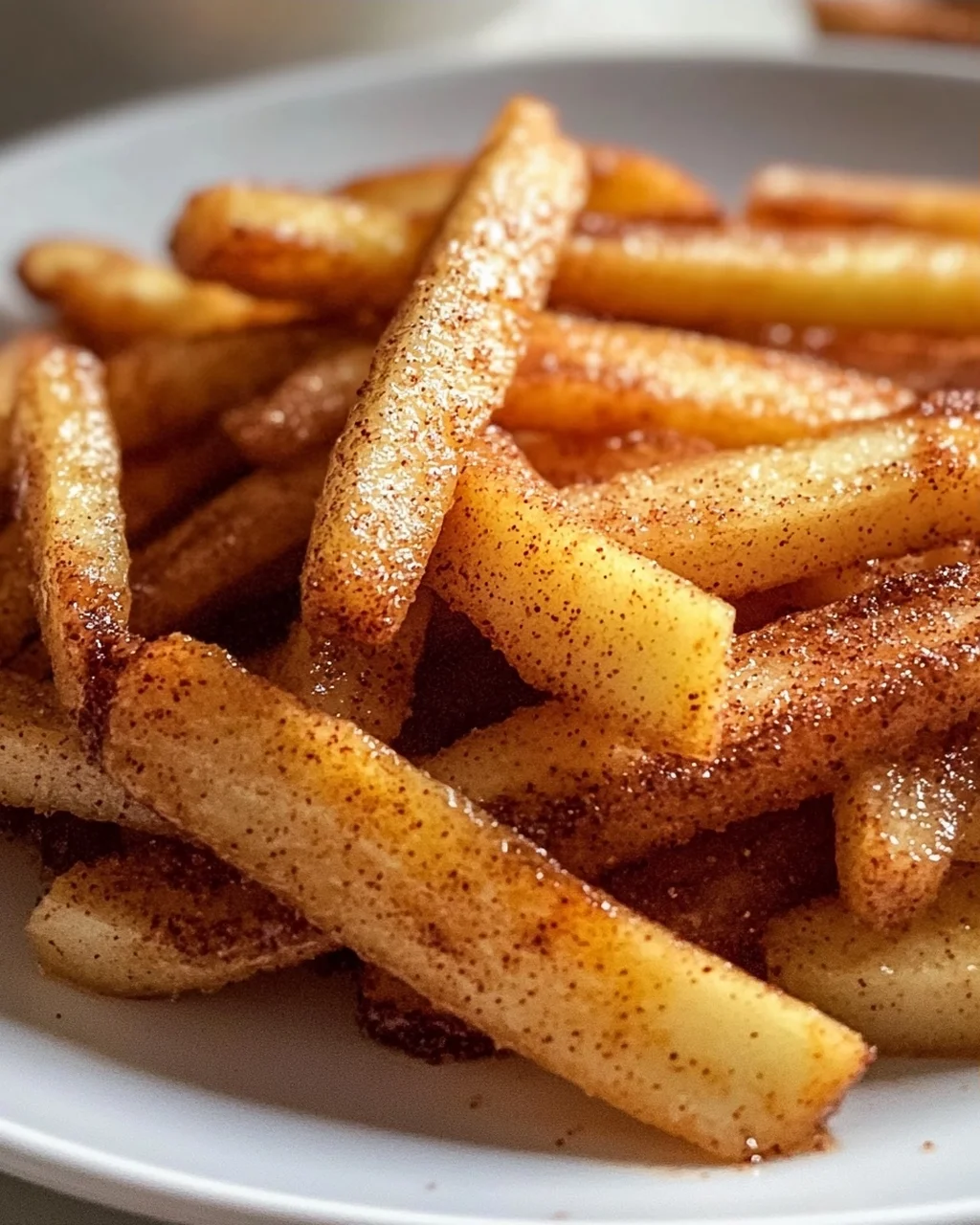 Knusprige Apfel Pommes aus dem Airfryer – Schnell & einfach!