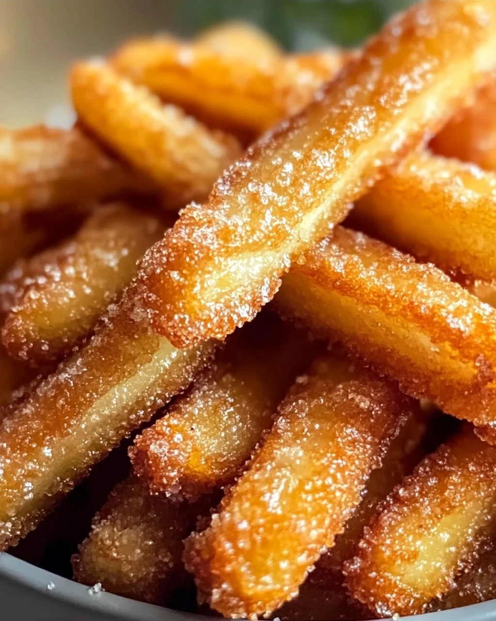 Knusprige Apfelsticks aus dem Airfryer – Dein gesunder Snack!