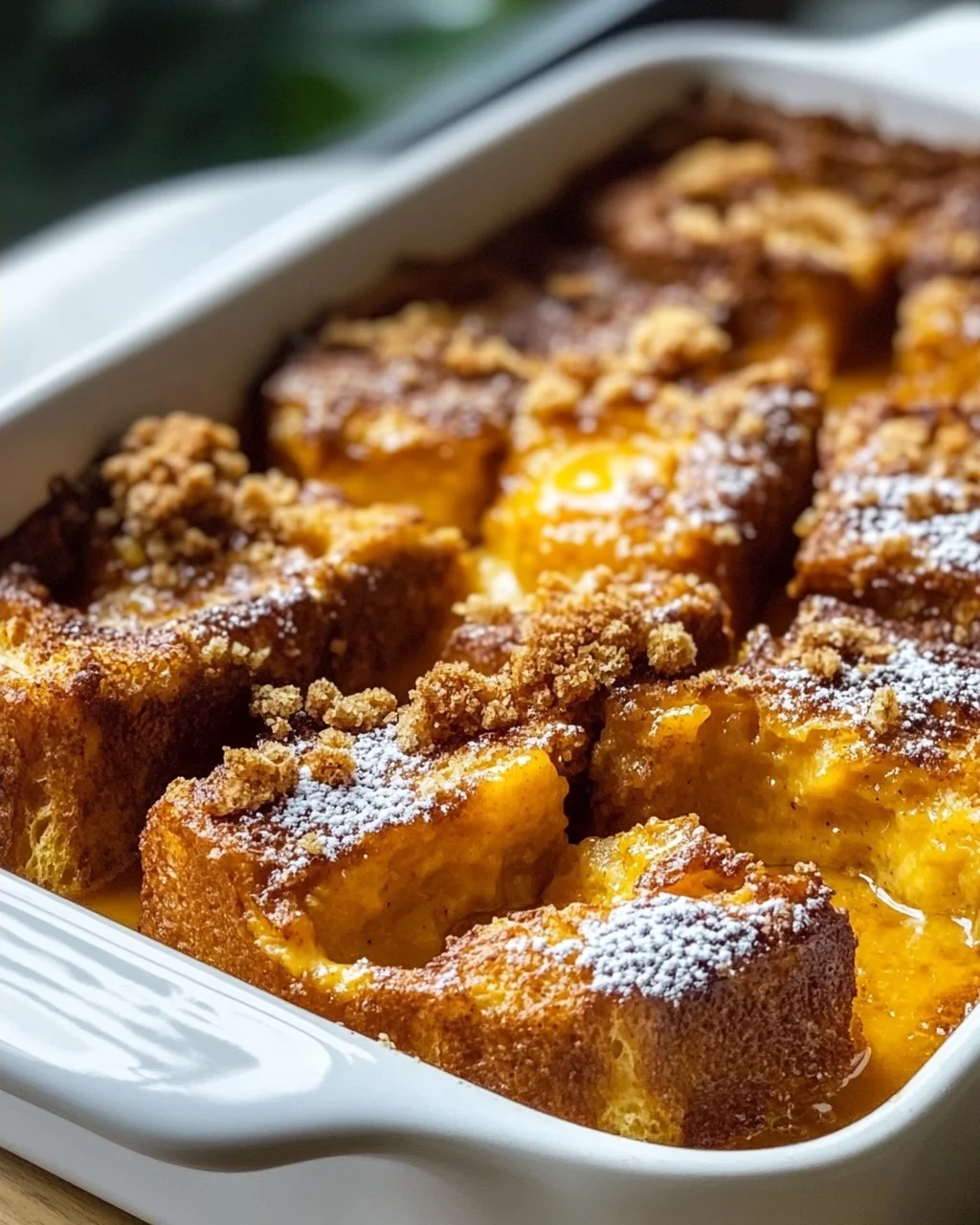 Köstlicher Kürbis-French-Toast-Auflauf: Ideal für Gäste!