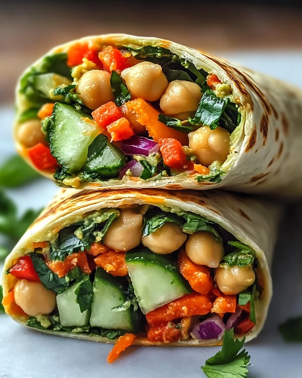 Leckere Vegane Veggie Wraps – Gesund und Einfach Zubereiten!