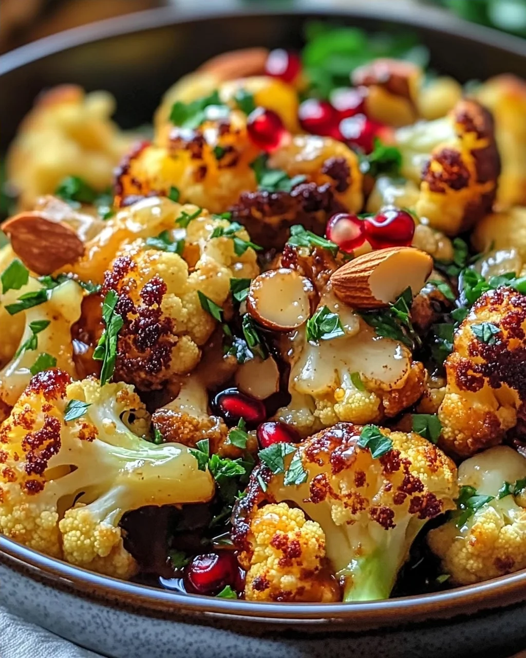 Marokkanischer Blumenkohl mit Tahini-Honig: Ein Unglaubliches Ultimatives Rezept