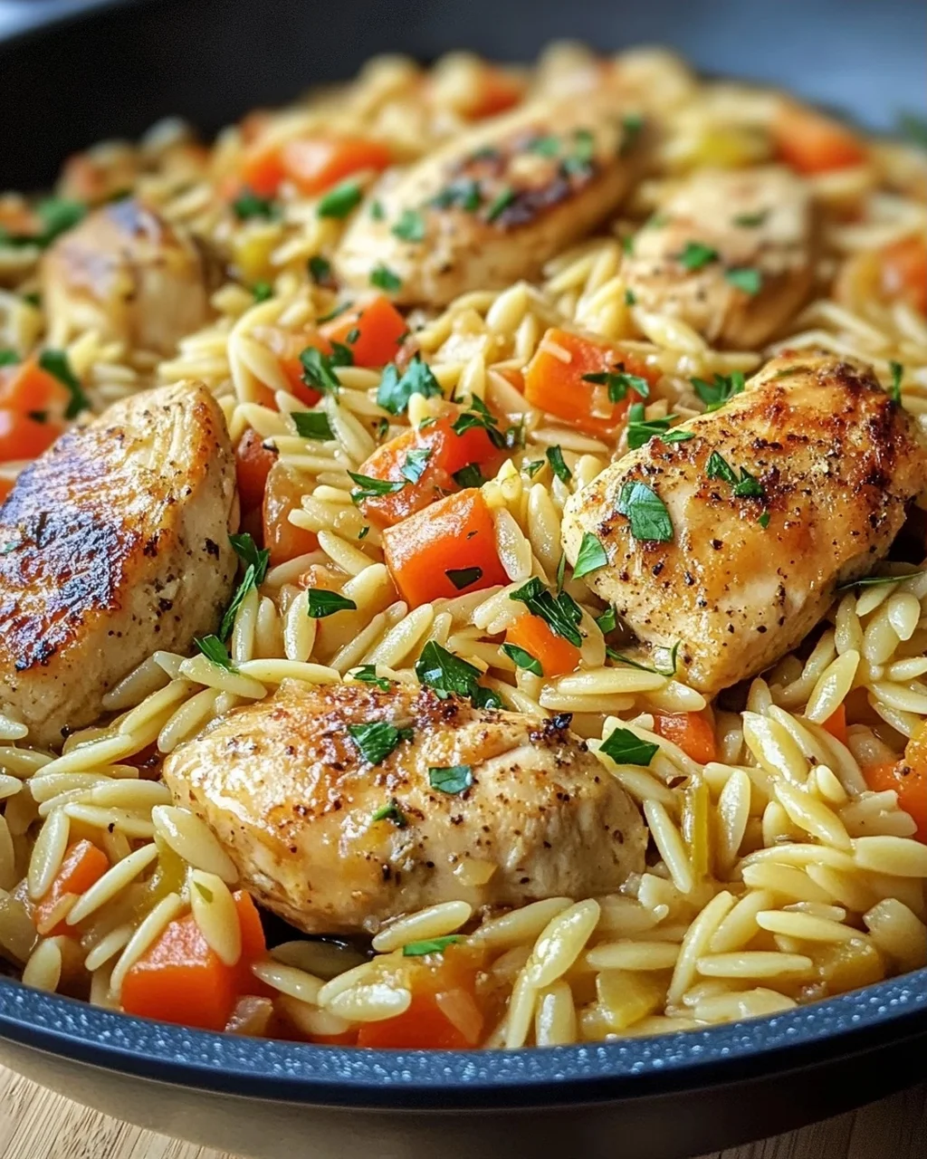 Onepot Orzo-Wikinger-Topf