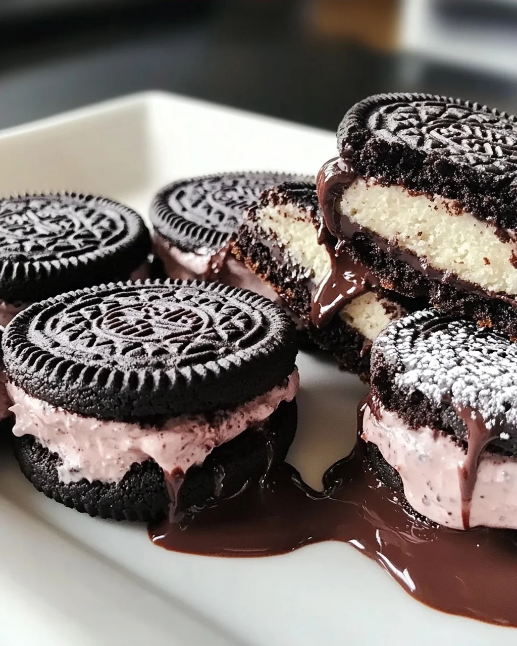 Oreo-Mondkekse ganz einfach selbstgemacht