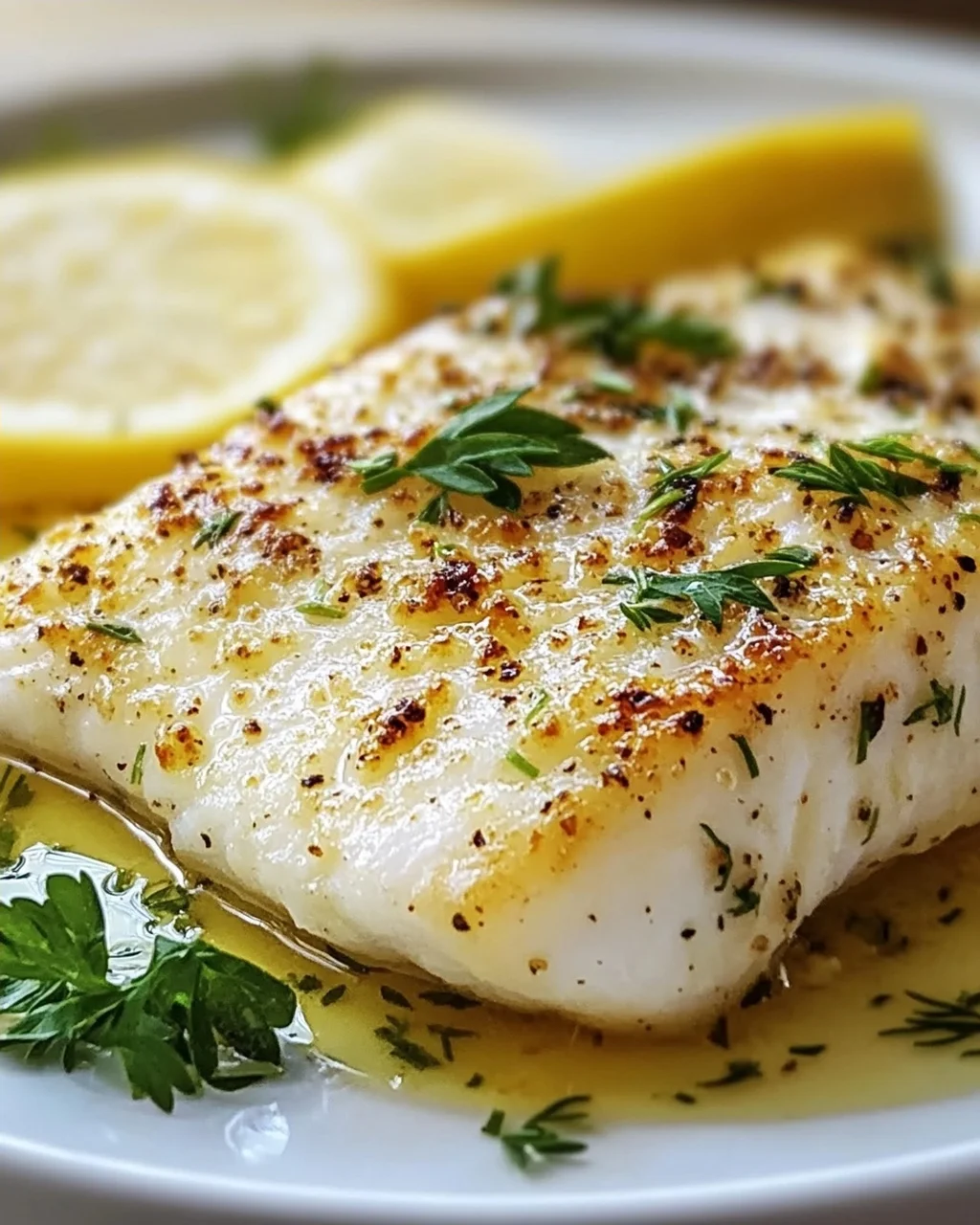 Saftiges Zitronenfischfilet aus dem Ofen – aromatisch & zart!