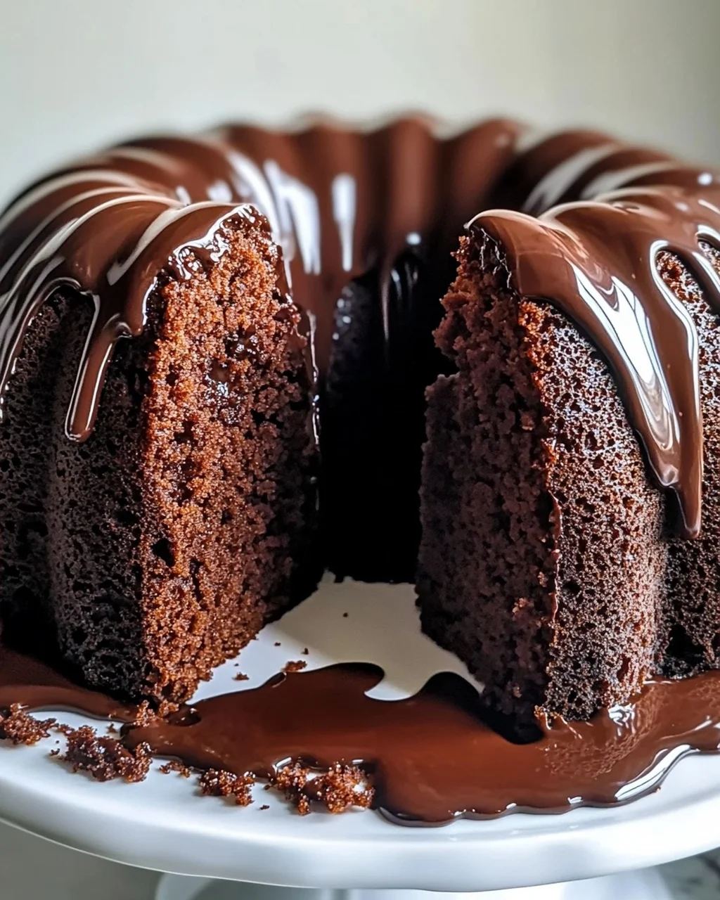 Schokoladen-Bundt-Kuchen: Saftig und deliziös