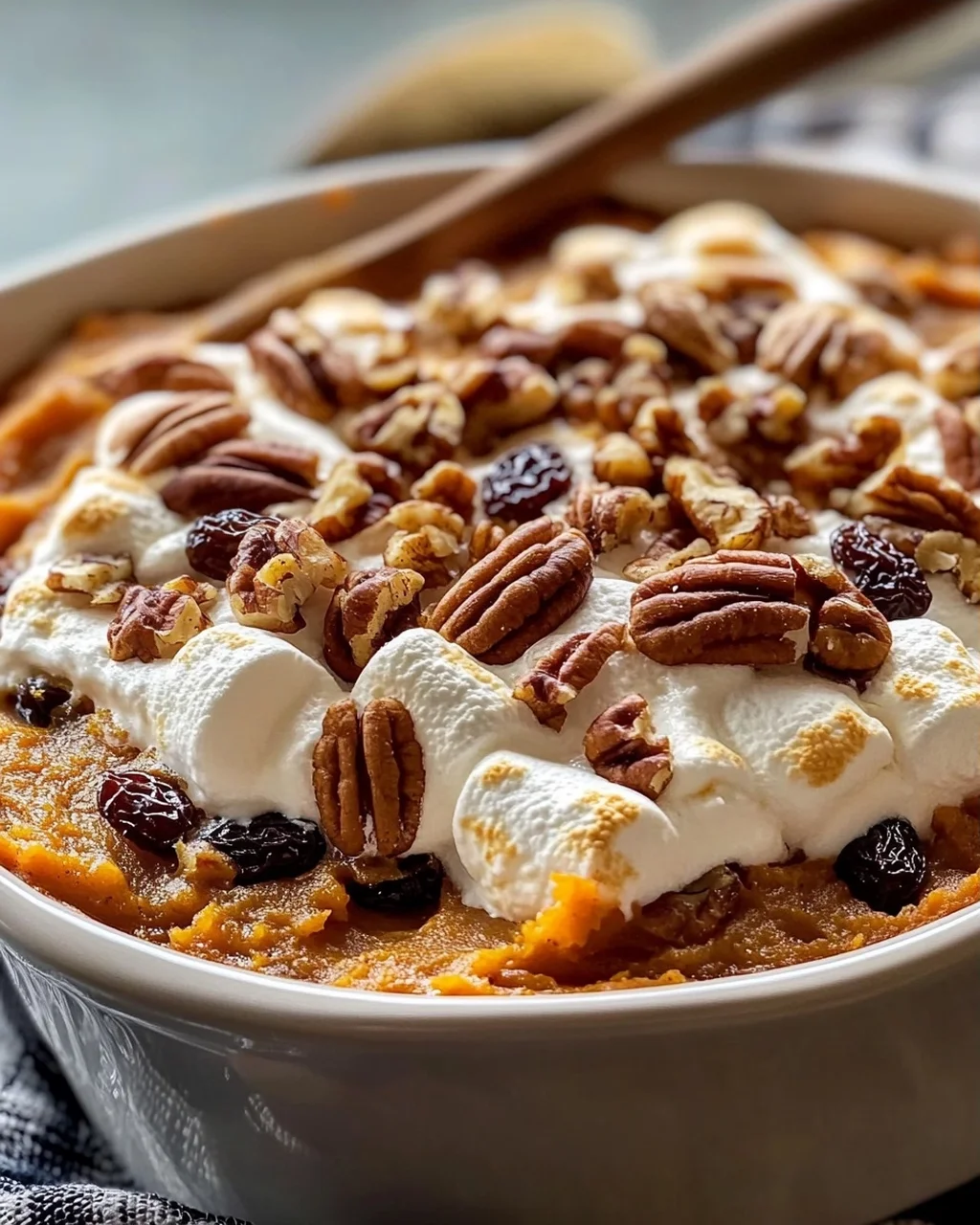 Southern Maple Sweet Potato Casserole