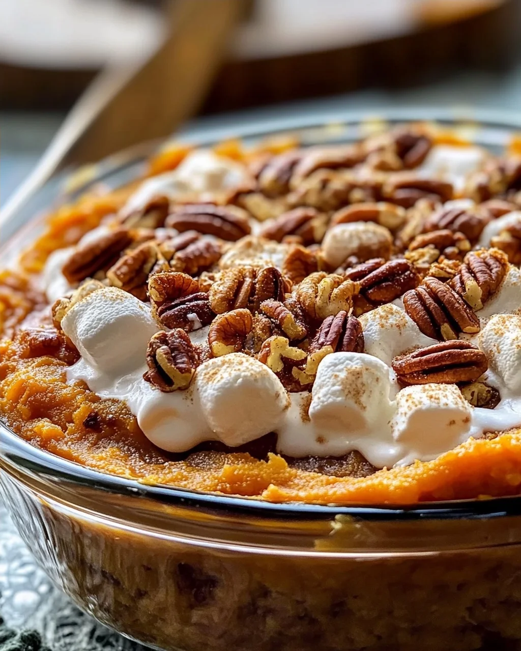 Southern Maple Sweet Potato Casserole