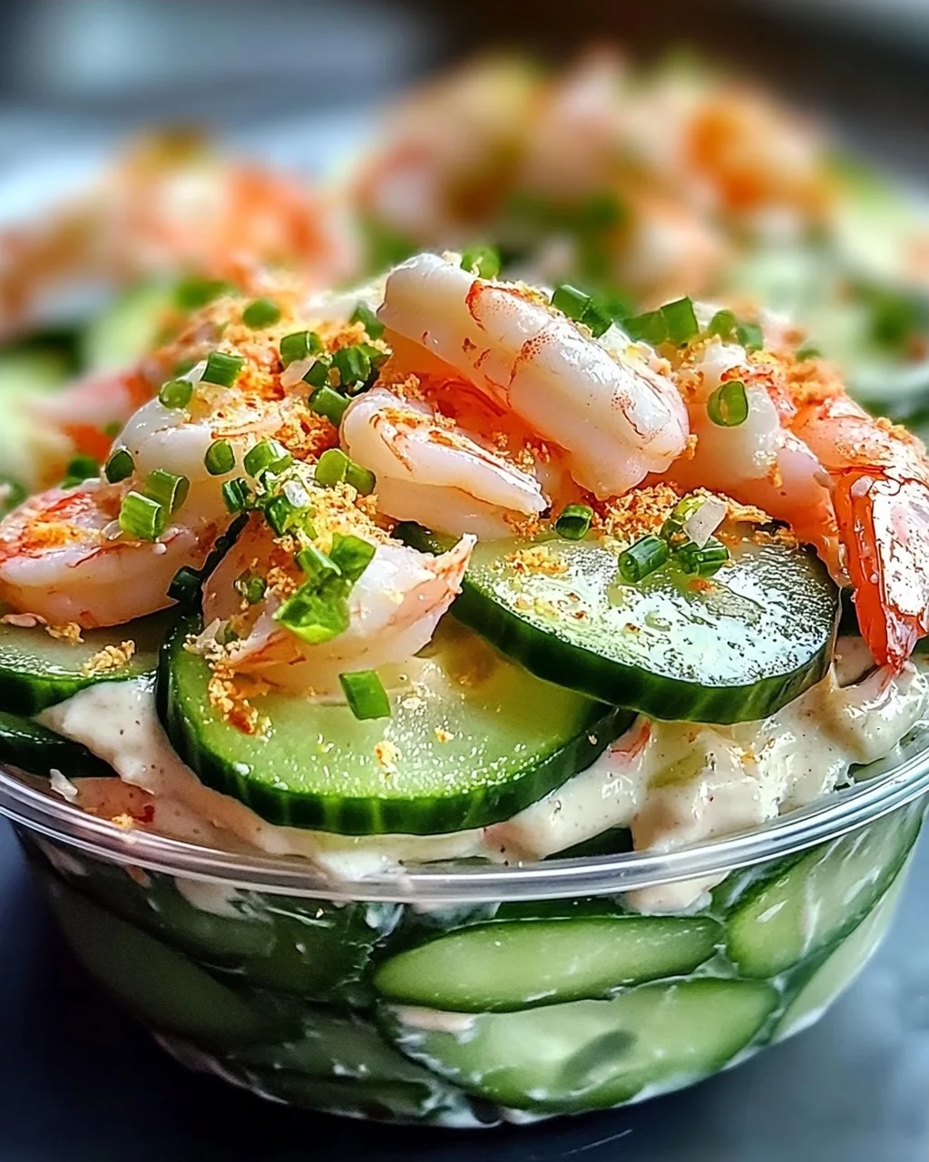 Sushi Gurkensalat – Erfrischend und cremig lecker