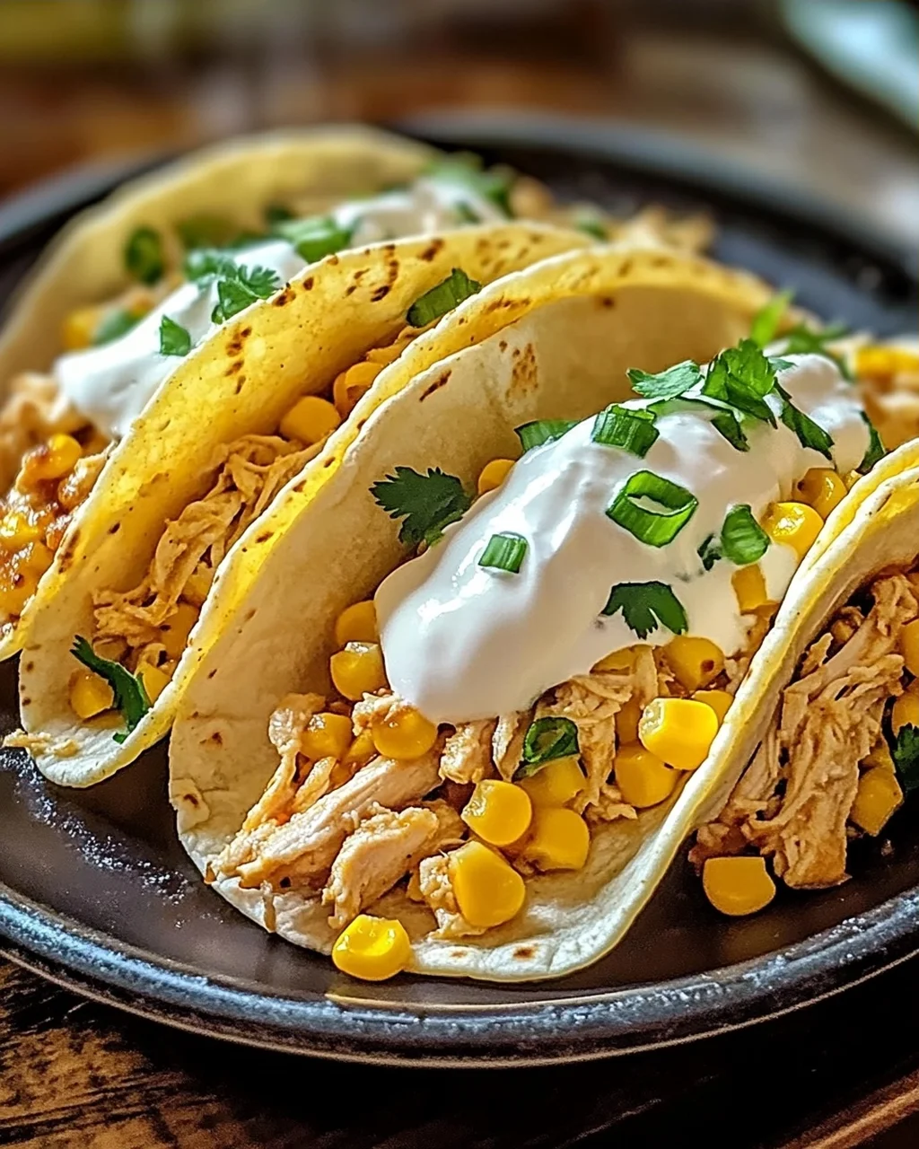 Weiße Hühner-Chili-Tacos für die ganze Familie