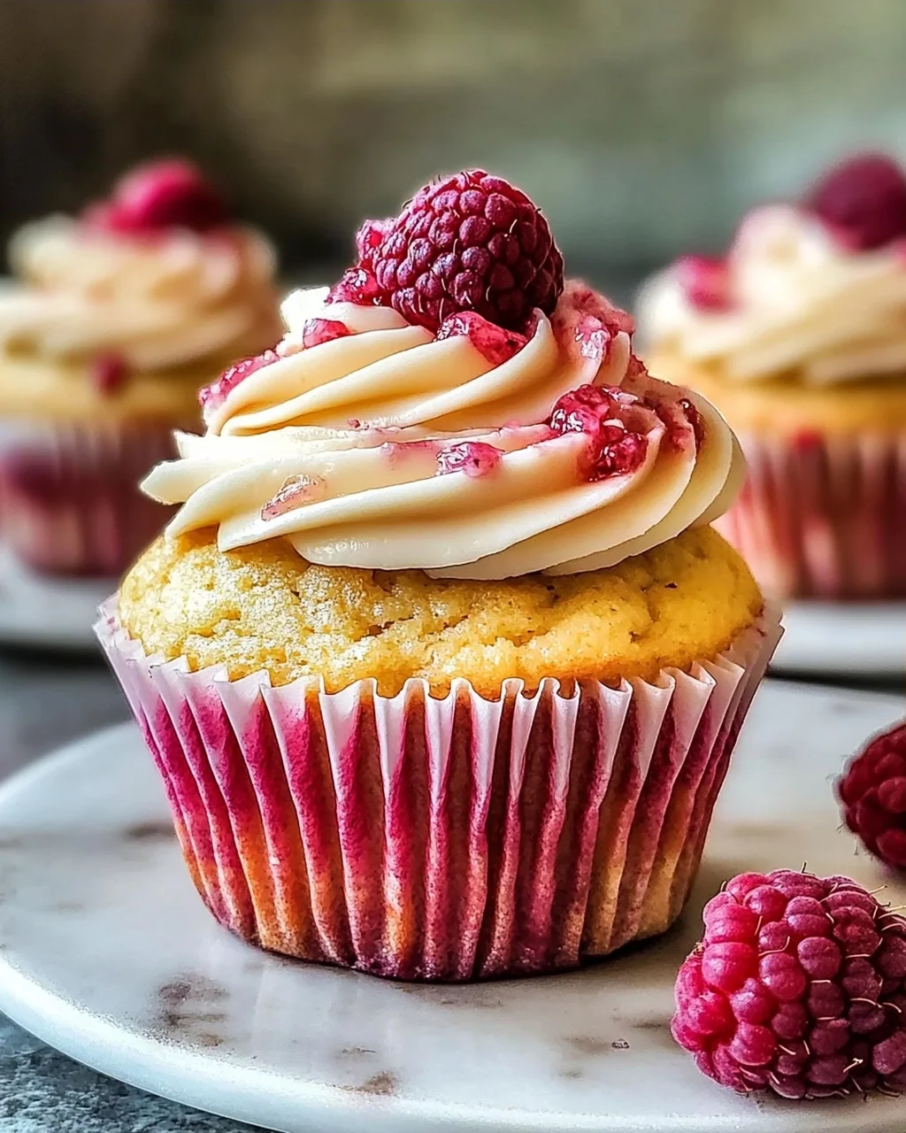 Zitronen- und Himbeer- Muffins für den perfekten Frühlingsgenuss