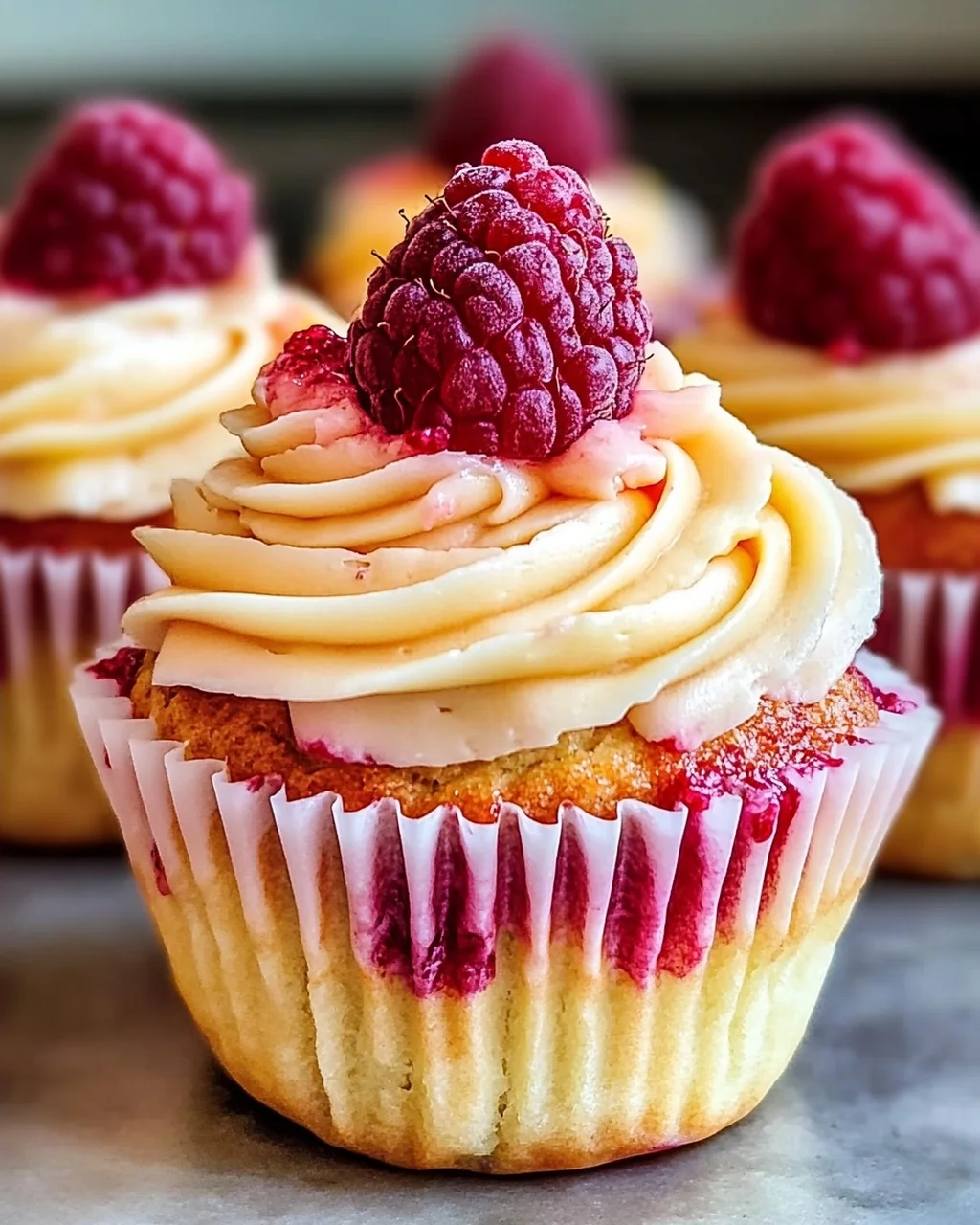 Zitronen- und Himbeer- Muffins für den perfekten Frühlingsgenuss